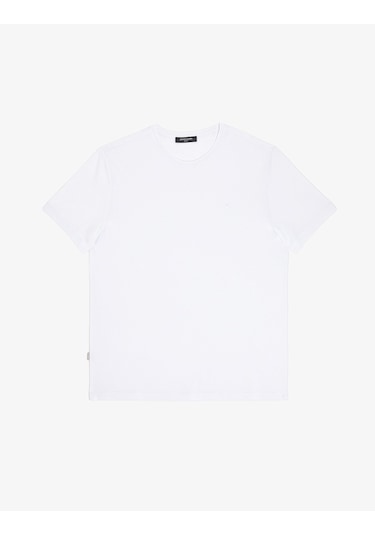 Pierre Cardin Erkek Beyaz Tişört Basic 50325299-vr013