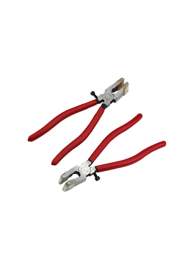 Springsun 8 İnç Cam Kenar Düzeltici Pensi: Ergonomik Kırmızı Kollu, Cam Kenarlarını Kesme Ve Düzenleme İçin Özel Araç - Üretici Tedarik