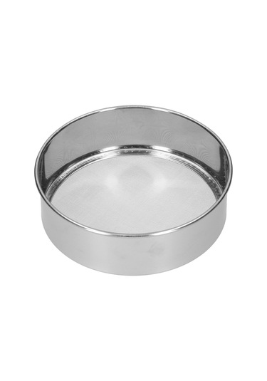 Dofolink 60 Ağı 304 Paslanmaz Çelik Hamur Eleği - 6 İnç Fırın Ve Gıda Süzme Aleti Gümüş