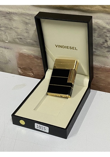 Vindiesel Marka Düz Siyah Sarı Renk Yatay Çizgili Desenli Gazlı M