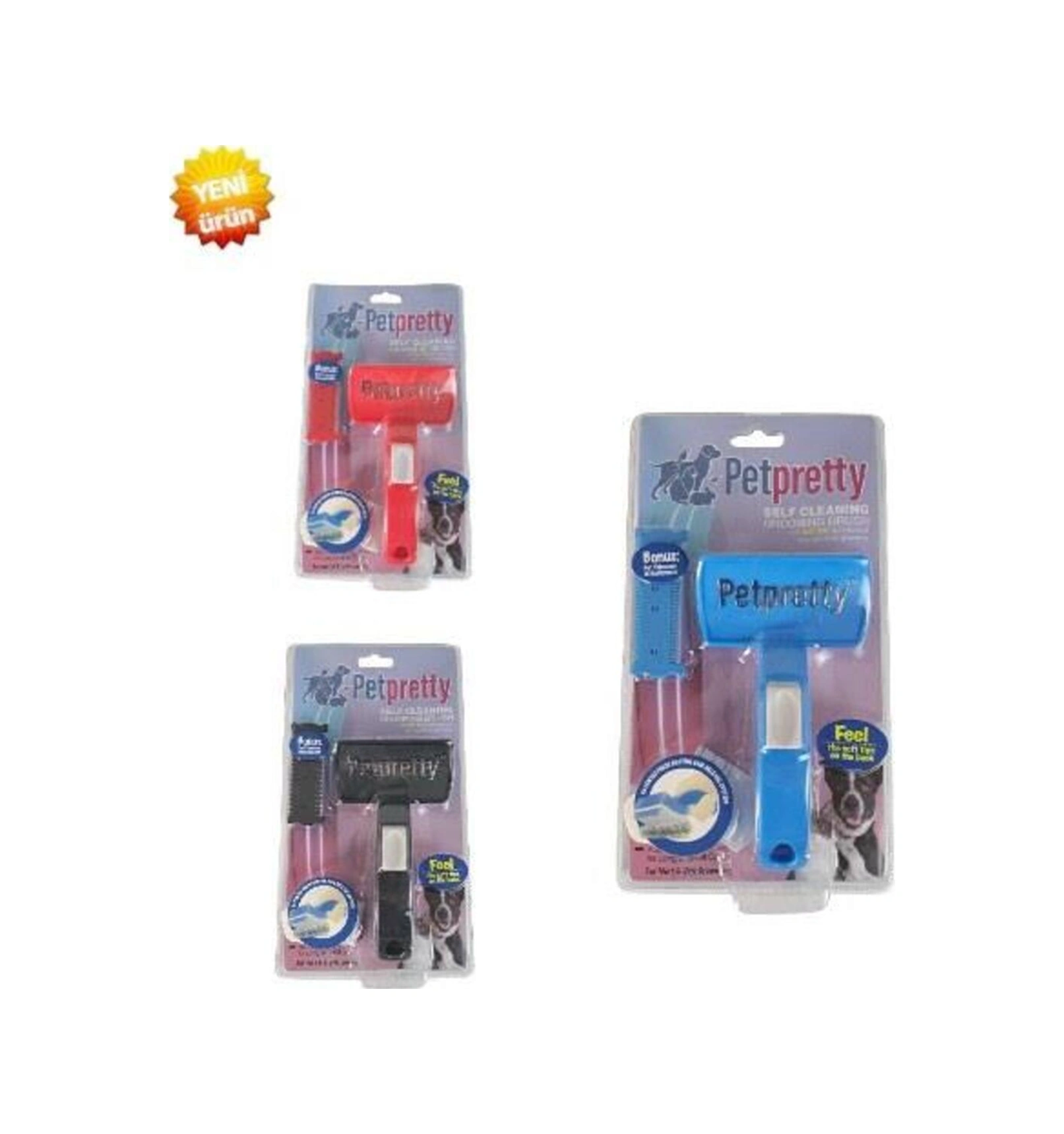 Welfare Basmalı Kedi Ve Köpek İnce Telli Tarak 8681999487168