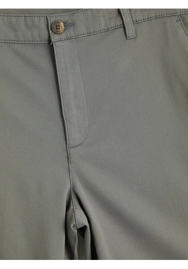 Lc Waikiki Yeşil Slim Fit Gabardin Erkek Pantolon