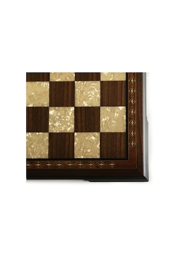 Helena Wood Art El Yapımı Ahşap Satranç Tablası