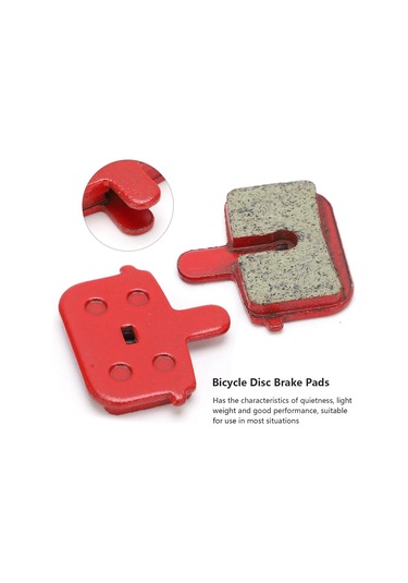 Xbyc Blt-1 Elektrikli Scooter Ve Bisiklet Dayanıklı Reçine Metal Disk Fren Balatası