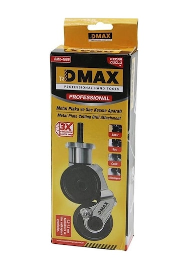 Dmax Metal Plaka Ve Sac Kesme Aparatı 0,2-1.5mm Kalınlıklara Ve Tüm Matkaplara Uyumlu Dmx-4689