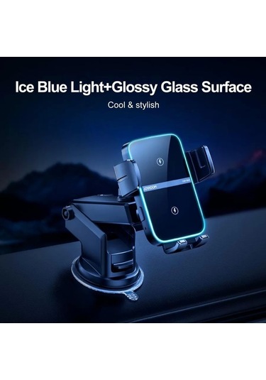 Joyroom Sensörlü Wireless Kablosuz Araç Şarj Cihazı Ve Tutucu Göğüs