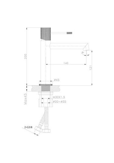 Fontana - Lavabo Bataryası Krom Outlet - Fm-2111- Diğer