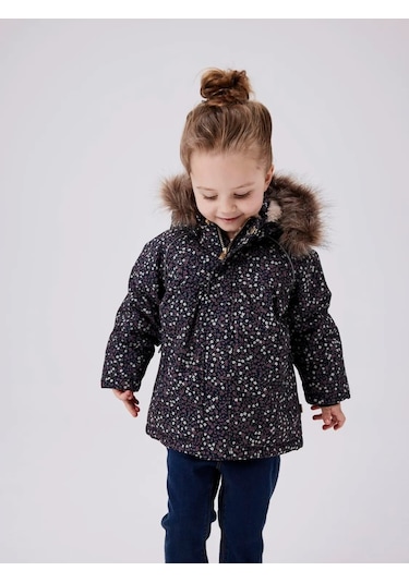 Name It Nmfsnow05 Kız Çocuk Mont Çok Renkli