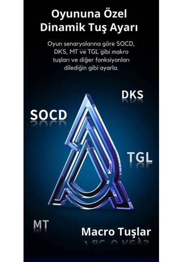 Ak980 Max He Manyetik Switch Klavye- 128k Tarama Hızı-0.125 Ms Ultra Düşük Gecikme-8000 Hz