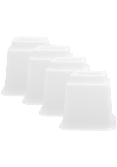 Suntek 4x Mobilya Yükselticiler Çekyat Masa Beyaz-5-inç-4-adet Beyaz 5 İnç 4 Adet