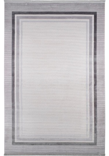 Vivaldi Art Deco 1010 Gri Serisi Akrilik Salon Oturma Yatak Odası Halısı Gri