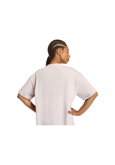 Adidas Pl Ess Tee Kadın Mor T-shirt Ke8523