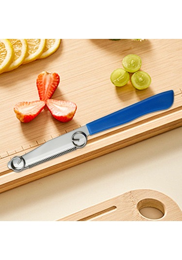 Suntek Sebze Dilimleme Bıçağı Mutfak Gadget Ev Için Kolay Mavi Diğer
