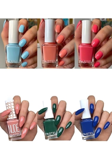 Pastel Synee Store Oje 6'lı Set (357, 359, 358, 770, 341, 339) & Synee Toka