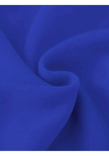 Kışlık Kapüşonlu Sweatshirt, Çocuk Kediciklerbaskılı Mavi