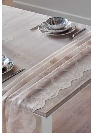 Esse Masa Örtüsü 145x240cm - Bej
