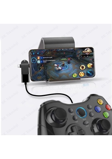 2 In 1 Usb Dişi To Micro Usb + Type-C Otg Adaptör