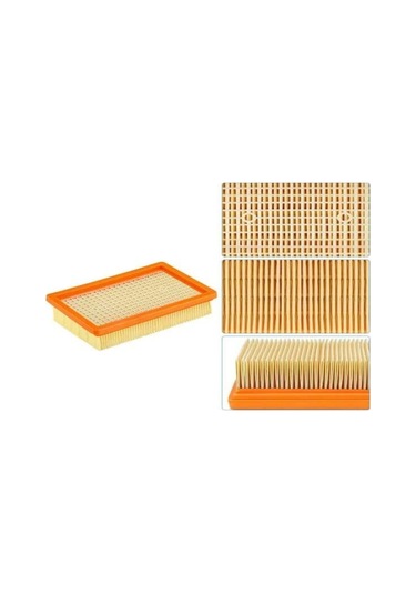 Geeroyoo 3 Adet Düz Pilili Elektrikli Süpürge Filtresi Yedek Parça - Mv4 Mv5 Mv6 Wd4 Wd5 Wd6 Wd4p Uyumlu