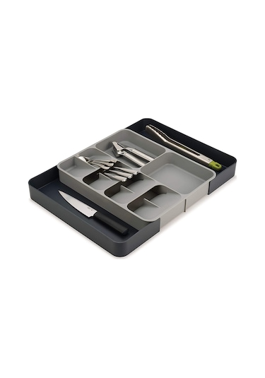 Joseph Joseph 85166 Drawer Store Genişleyen Çatal Gereç ve Alet Düzenleyici Gri