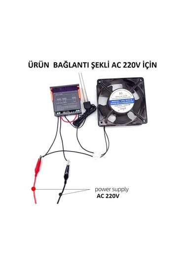 Stc-3029 220v-10a Toprak Nem Kontrol Cihazı