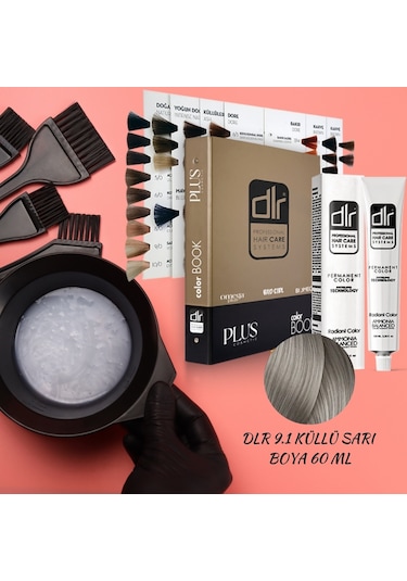 DLR Color Saç Boyası 9.1 60 ML