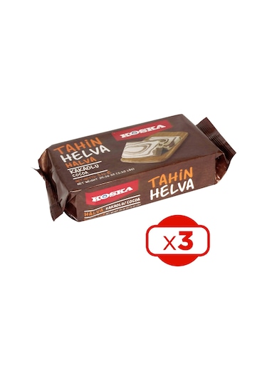 Koska Kakaolu Tahin Helvası 3 x 500 G
