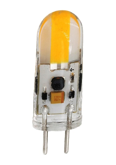 Kısılabilir Gy6.35 Led Lamba Dc 12v Silikon Led Cob Ampul 3w Halojen Aydınlatmayı Değiştirin