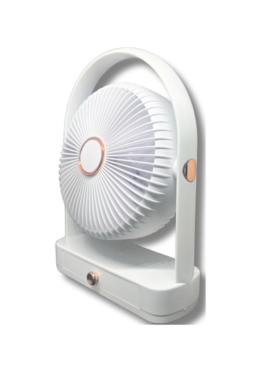 Ys2235 Taşınabilir Masaüstü Beyaz Usb Fan