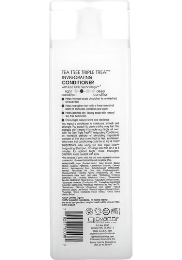 Giovanni Tea Tree Triple Treat Canlandırıcı Saç Kremi 250ml