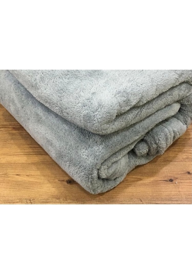 Royam Mevsim Home Çift Kişilik Wellsoft Polar Battaniye Kutulu 200 X 220 Gri