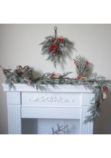 Gajeena Led Işık Süpürgeleri Noel Dekorasyonu - Ağaç, Vinyil, Kapı Ve Dış Mekan İçin Renkli Işık Akşamüstü Dekor