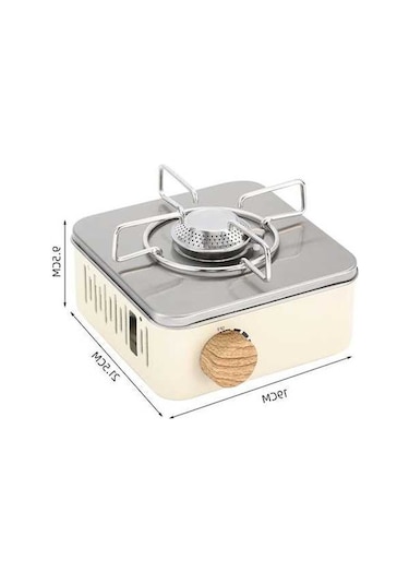 Maoyaya Wx-stove010 Metal Mini Kamp Ocağı Beyaz - Portatif Ve Hafif Beyaz
