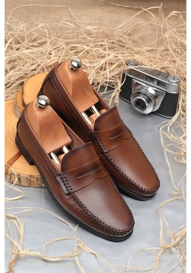 Daxtors D10180 Günlük Klasik Hakiki Deri Erkek Ayakkabı dxtrs1018001-207 001