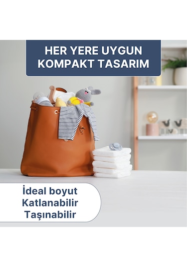 Paddlers 8x10 80 Adet Bebek Bakım Örtüsü (60X60 Boyutunda)