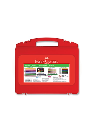 Faber-Castell 38 Parça Boyama Çantası