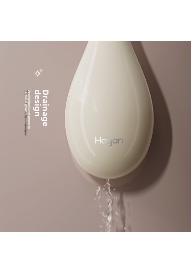 Dianziye Hayan Duvar Tipi Tuvalet Fırçası - Uzun Kollü Ev Kullanıma Uygun Tam Temizlik - Ölçüsüz Açılar - Seramik Beyaz Diğer