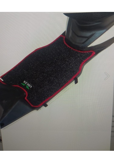 Elektrikli Motosiklet Paspas Volta Vsx Uyumlu Kırmızı Kenar