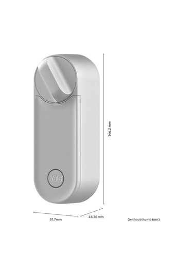 Yale Linus Set - Akıllı Kilit L2 Gümüş Ve Ayarlanabilir Silindir