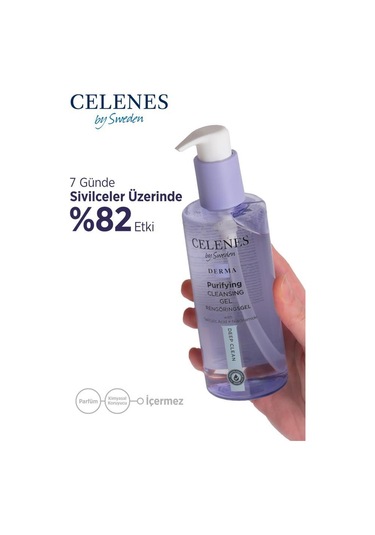 Celenes Sivilce Karşıtı Derma Yüz Yıkama Jeli