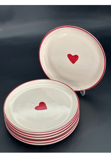 Megg Kalpli Pasta Tabağı 21 CM 4 Adet