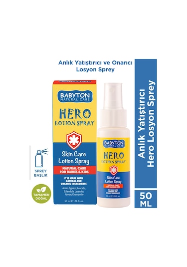 Babyton Hero Nemlendirici Losyon Sprey 50 Ml