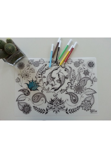 Akad.Çocuk-Funny Mat Çiçekli Bahçe