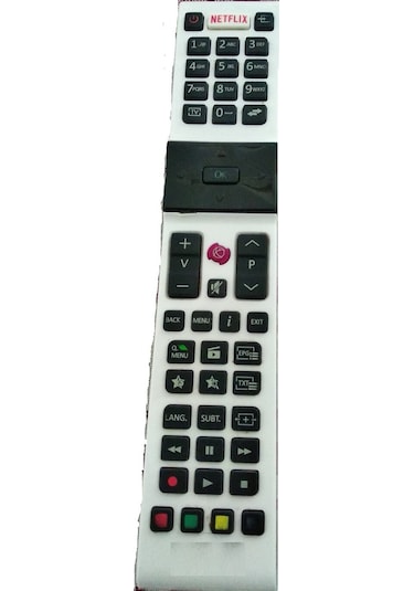 Profilo Uyumlu 4K Smart Led Televizyon Kumandası Beyaz