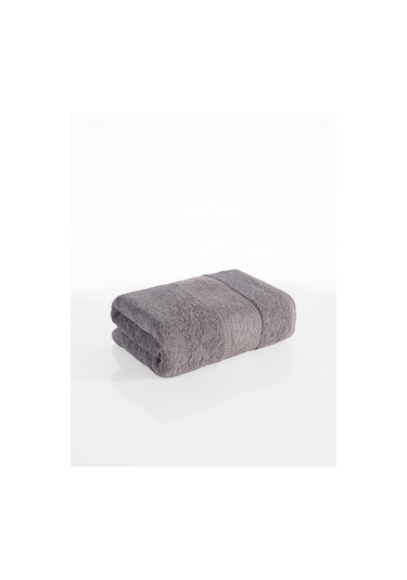 %100 Cotton Saç Havlusu Maura 50x90 Cm Gri