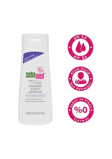 Sebamed Kuru ve Yıpranmış Saçlar İçin Nemlendirici Etkili Onarım Şampuanı 400 ML