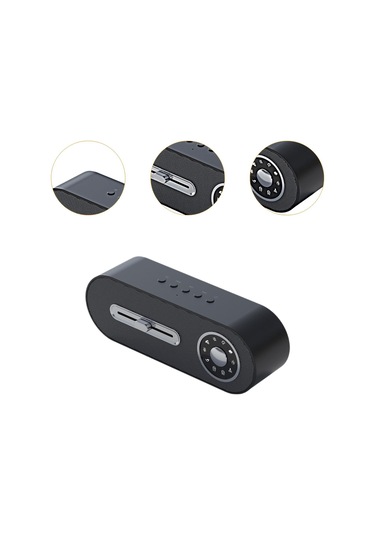 Suntek Bt Hoparlör Pratik Müzik Kutusu 9 Doğal Sesler Ev Siyah