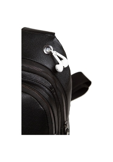 Siyah Vardy Göğüs Ve Omuz Çantası Çapraz Askılı Body Bag