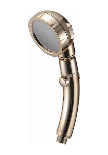 Altın Basınçlı 3 Modlu Yağmurlama Su Duşu El Güçlendirme Kafası Altın