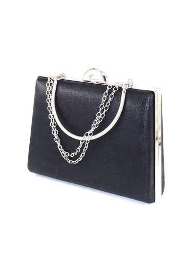 Taşlı Siyah Abiye Çanta Clutch Siyah Taşlı Gece Çantası Abiye Çanta Siyah Abiye Çantası