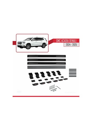Gmc Acadia Denali 2024-2025 Arası İle Uyumlu Basıc Model Ara Atkı